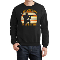 Cant Work Today My Arm Is In A Sling Funny Hunting Deer Hunter Crewneck Sweatshirt | Artistshot