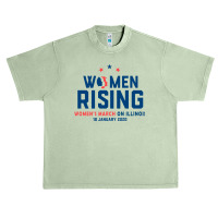 Women's Rising   Women's March On Illinois 2 Urban Heavy T-shirt | Artistshot