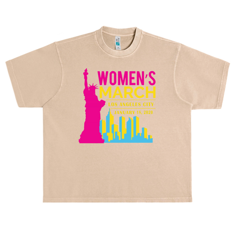 Women's March Los Angeles City, January 18 2020 Urban Heavy T-shirt | Artistshot