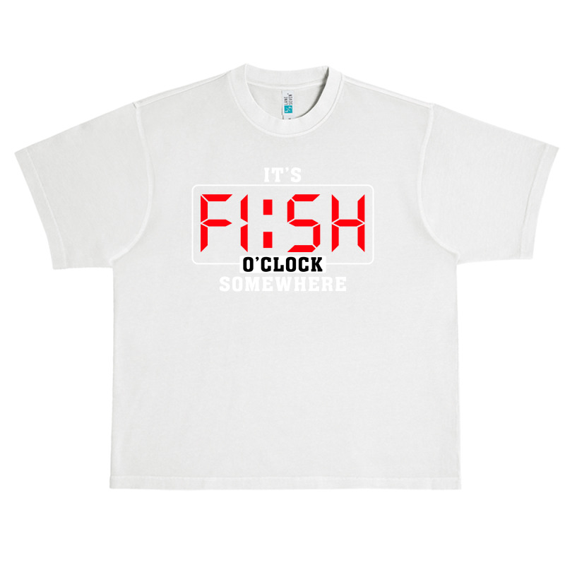 It's Fish O'clock Somewhere For Dark Urban Heavy T-shirt by autlu2024 | Artistshot