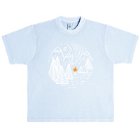 Camping And Bonfire Urban Heavy T-shirt | Artistshot