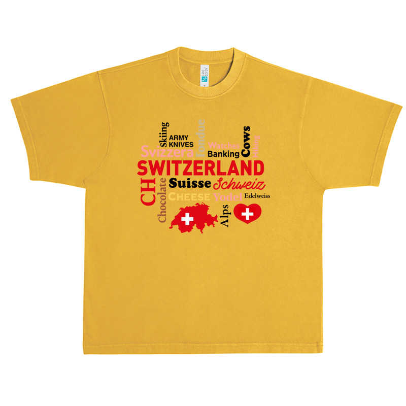 Switzerland Urban Heavy T-shirt | Artistshot