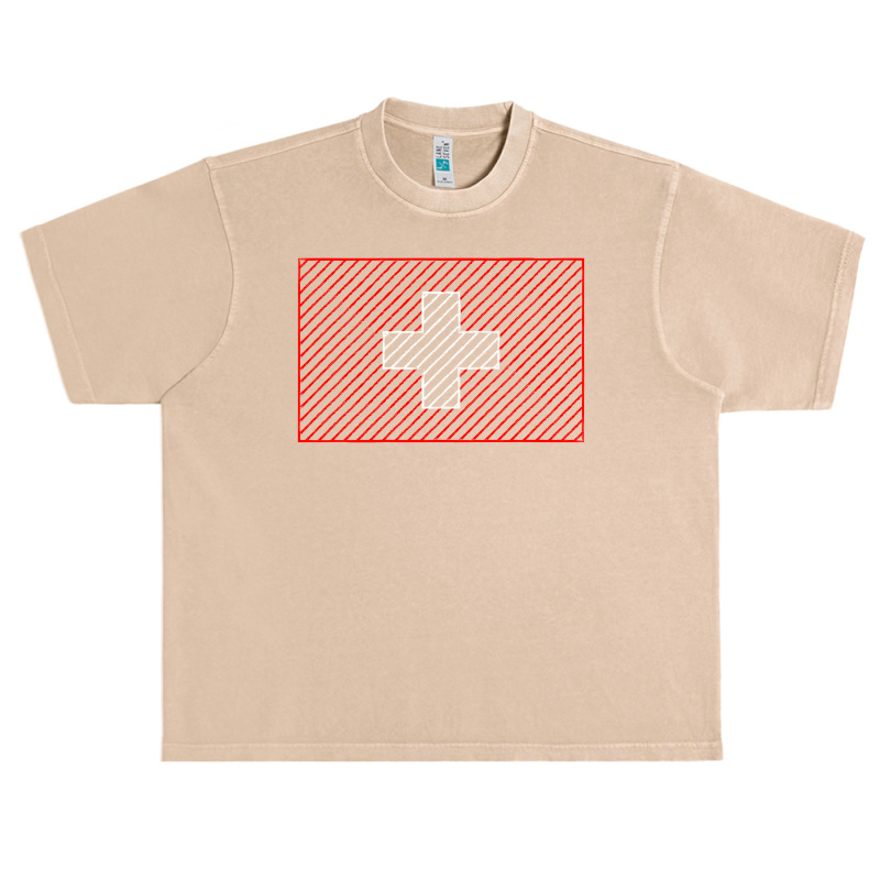 Switzerland Flag Urban Heavy T-shirt | Artistshot