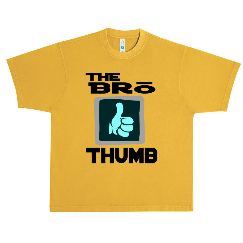 The Bro Thumb Urban Heavy T-shirt | Artistshot