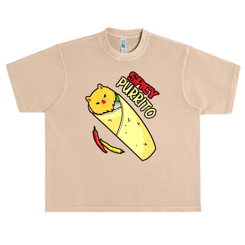 Spicy Purrito Meme Urban Heavy T-shirt by Star Store | Artistshot