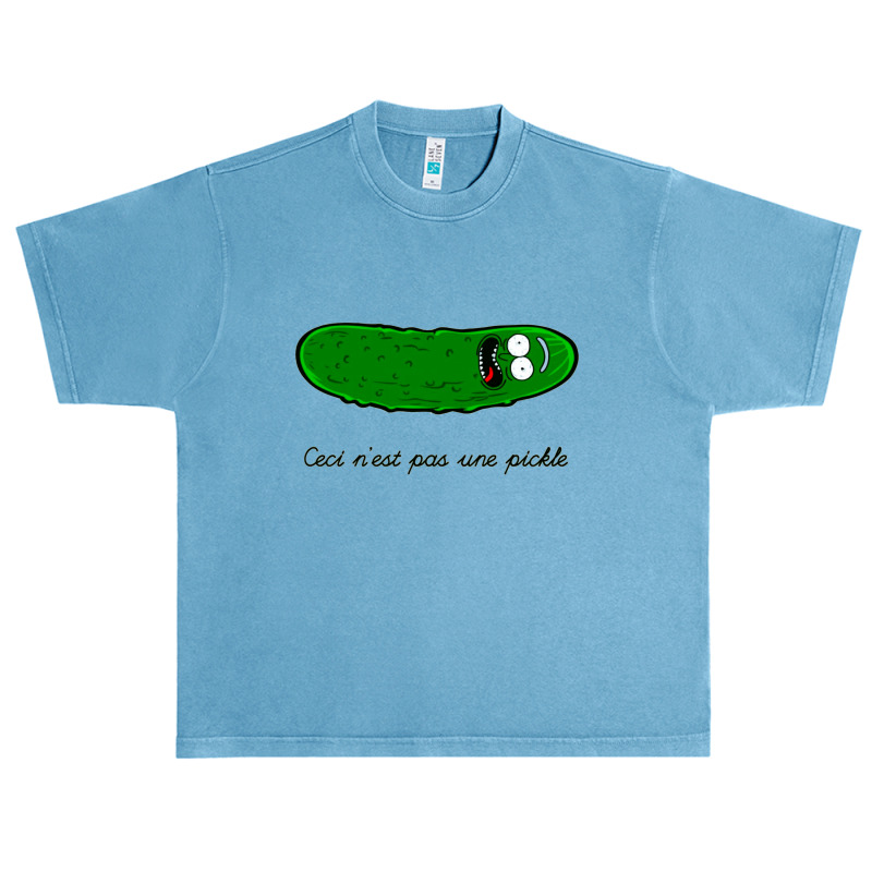 Ceci N´est Pas Une Pickle Urban Heavy T-shirt by Connie | Artistshot