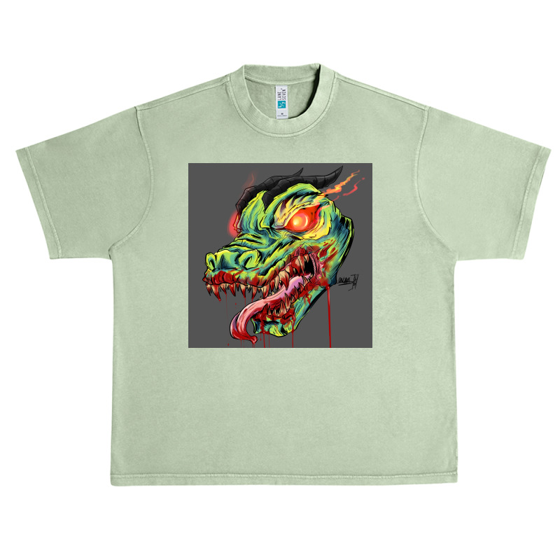 Zombie Trex Urban Heavy T-shirt | Artistshot