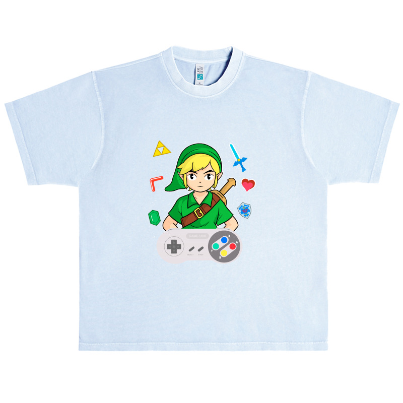 Console Link Urban Heavy T-shirt by douglasstencil | Artistshot