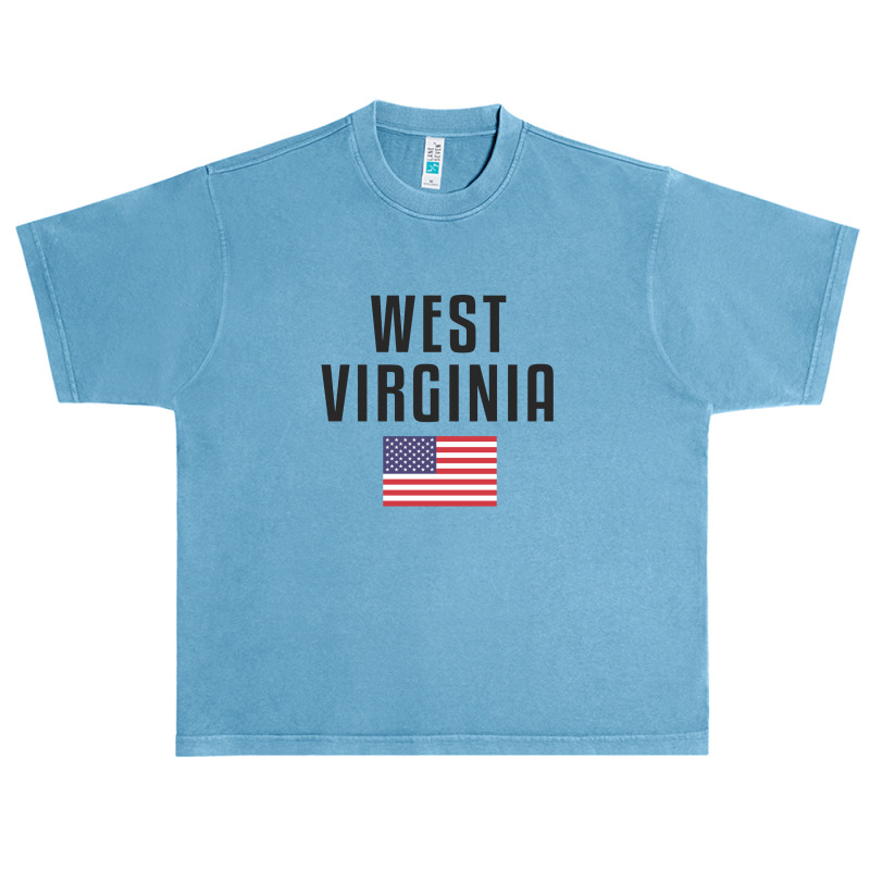 West Virginia Urban Heavy T-shirt by Chris Ceconello | Artistshot