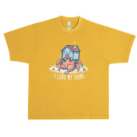 I Love My Home Hermit Crab Urban Heavy T-shirt | Artistshot