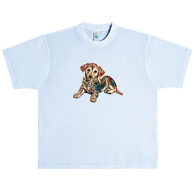 Cute Young Blonde Crossbreed Urban Heavy T-shirt | Artistshot