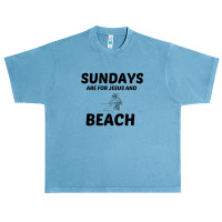 Beach And Jesus Sunday Urban Heavy T-shirt | Artistshot