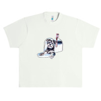 Cute Puppy Delivered To A Mai Urban Heavy T-shirt | Artistshot