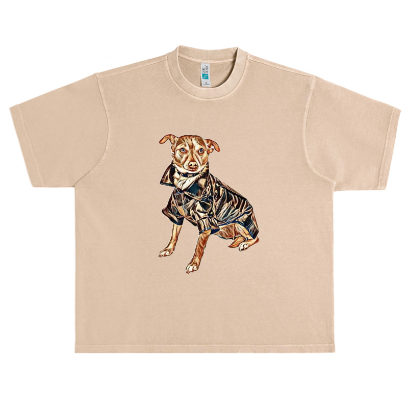 Small Chihuahua Mix Dog Weari Urban Heavy T-shirt | Artistshot