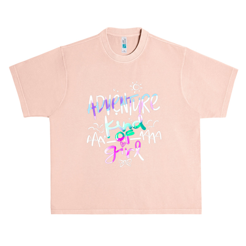 Adventure Kind Of Girl Urban Heavy T-shirt by hoainv | Artistshot