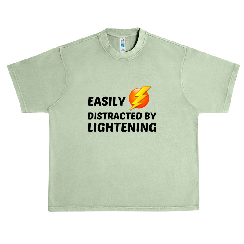 Lightening Easily Distracted Urban Heavy T-shirt by Perfect Designers | Artistshot