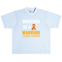 Brother Of A Warrior White Leukemia Awareness Urban Heavy T-shirt | Artistshot