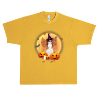 Halloween Cavalier King Charles Spaniel Urban Heavy T-shirt | Artistshot