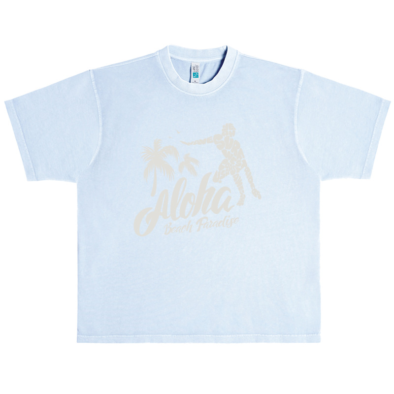 Aloha Beach Paradise Urban Heavy T-shirt by Chiks | Artistshot