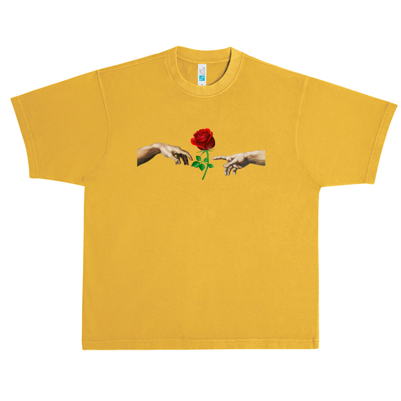 Hand Rose Urban Heavy T-shirt | Artistshot