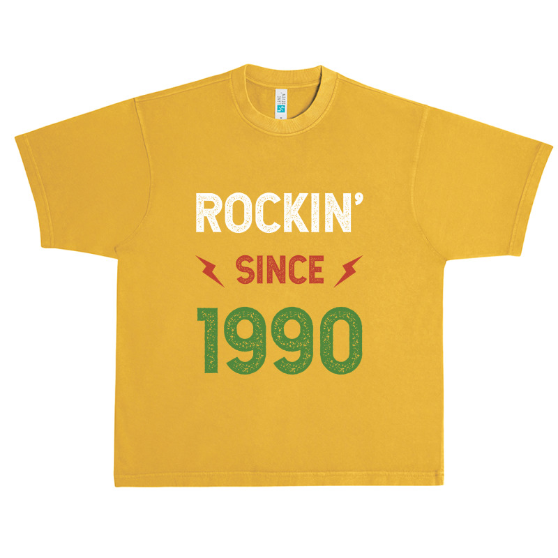 Gift For 30 Year Old: Classic Rock 1990 30th Birthday Urban Heavy T-shirt | Artistshot