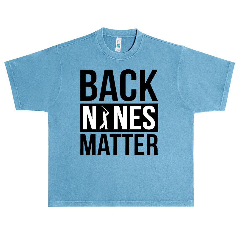 Back Nines Matter Funny Golf Urban Heavy T-shirt by Batikmadrim Art | Artistshot