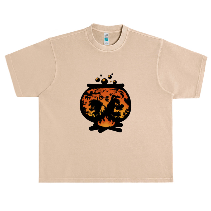 Cauldron Variation Halloween Urban Heavy T-shirt by BLACKSTONE | Artistshot