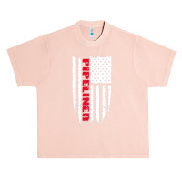 12 American Pipeliner Flag Urban Heavy T-shirt | Artistshot