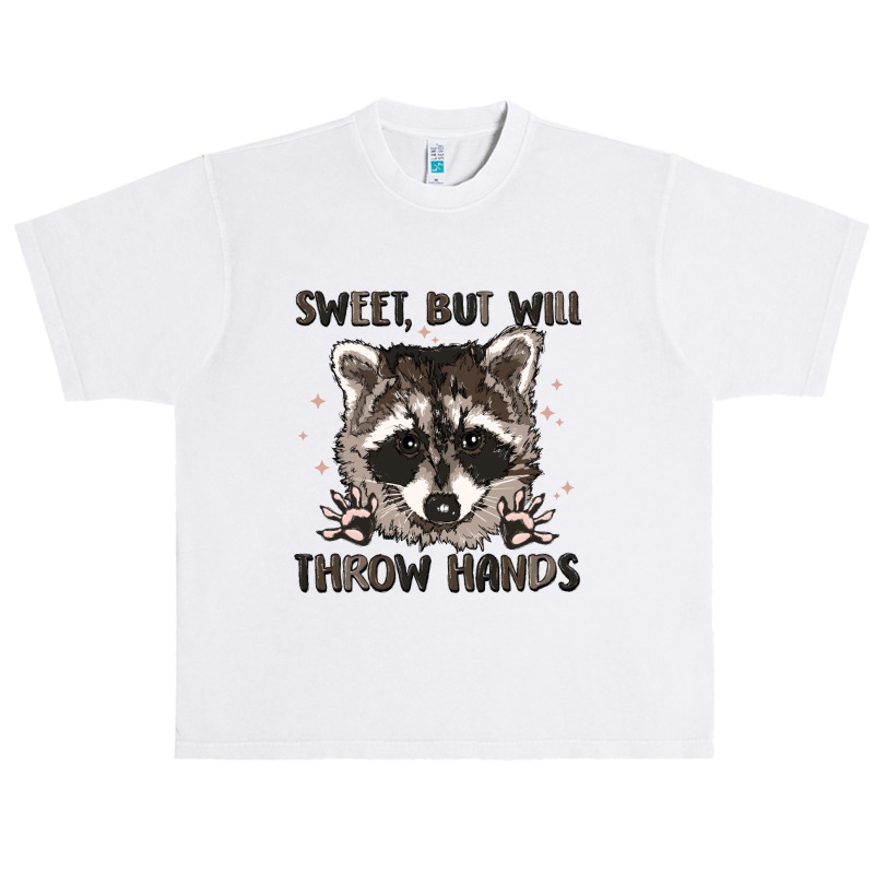 Sweet But Will Throw Hands Urban Heavy T-shirt | Artistshot