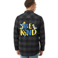 Be Kind Flannel Shirt | Artistshot