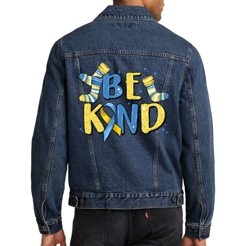 Be Kind Men Denim Jacket | Artistshot