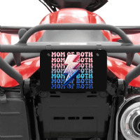 Mom Of Both Boy And Girl Atv License Plate | Artistshot