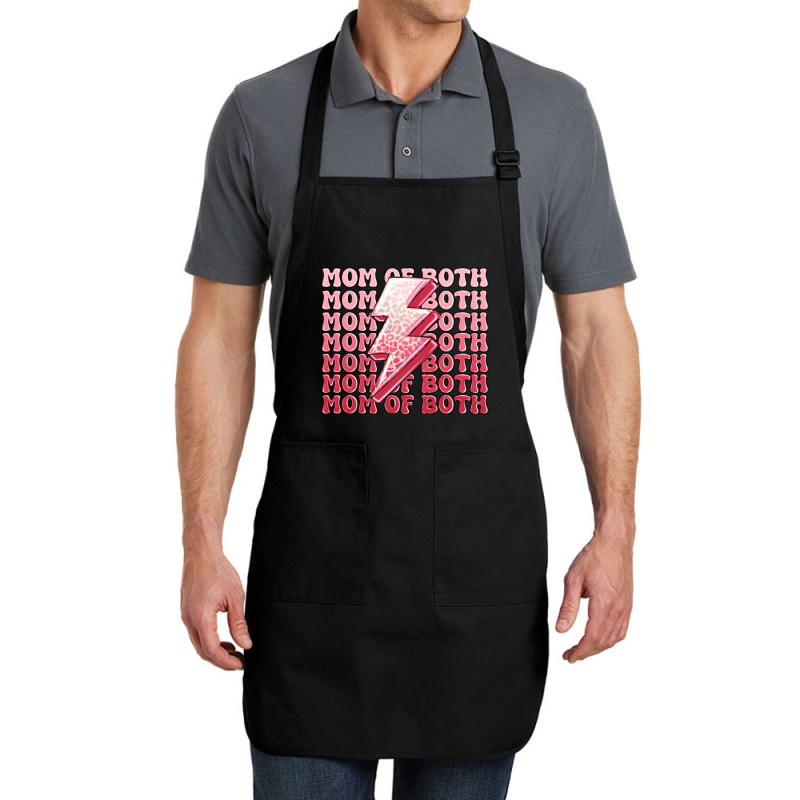 Mom Of Both Girls Full-length Apron | Artistshot