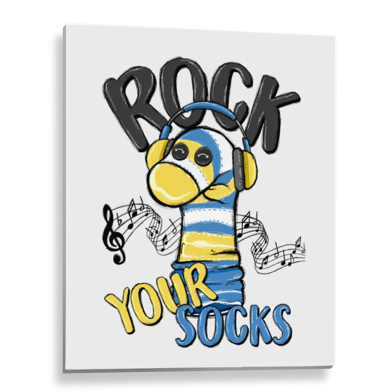 Rock Your Metal Print Vertical | Artistshot