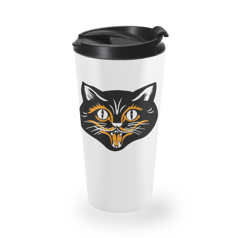 Slap You So Hard, Robbie, Halloween,nying, Black Cats Travel Mug | Artistshot