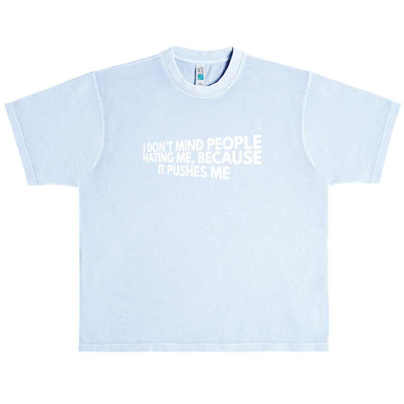 I Dont Mind People Urban Heavy T-shirt | Artistshot