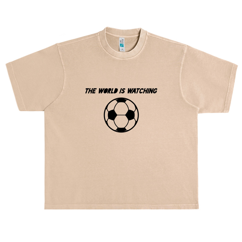 The World Is Watching Urban Heavy T-shirt | Artistshot