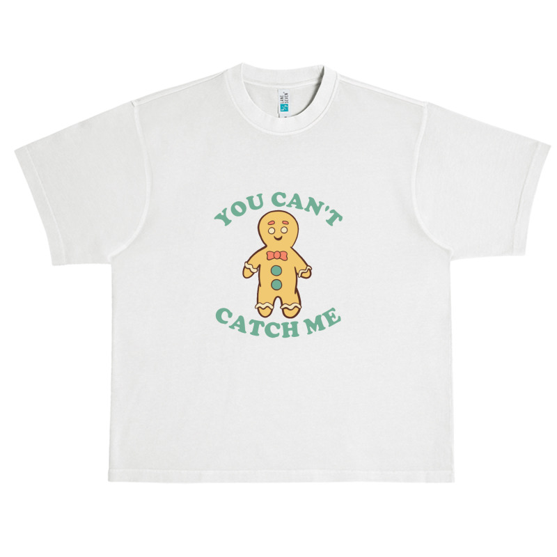 Gingerbread Man You Cant Catch Me Urban Heavy T-shirt | Artistshot