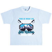 This Is What An Awesome Ski Racer Looks Like Urban Heavy T-shirt | Artistshot