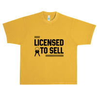 Licensed To Sell - Jobs Gift Occupation Urban Heavy T-shirt | Artistshot