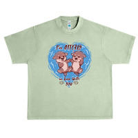 Otterly In Love Urban Heavy T-shirt | Artistshot