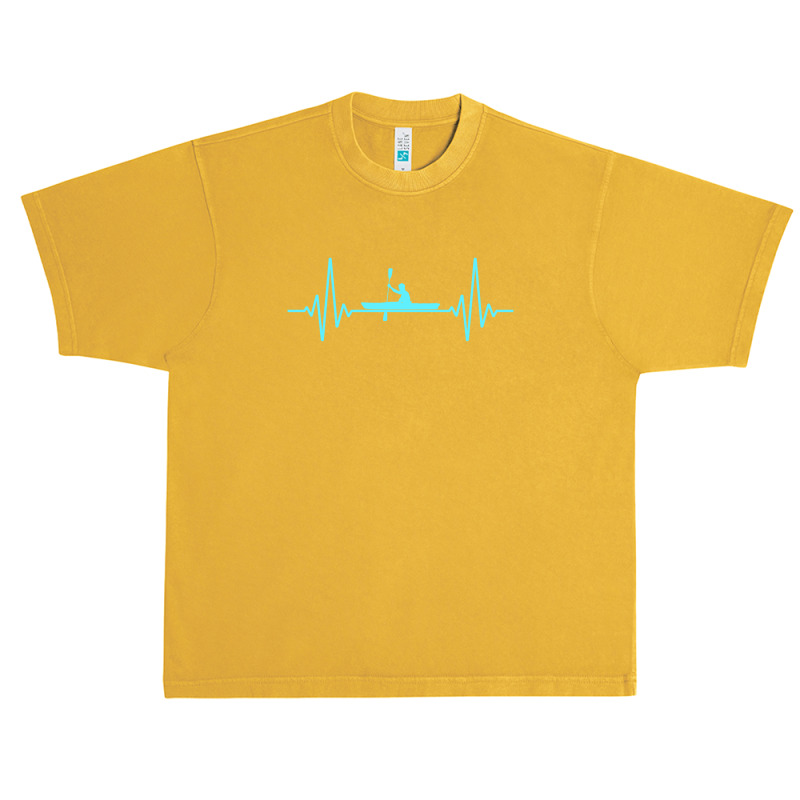 Kayak Heartbeat | Adventure Kayaking Urban Heavy T-shirt | Artistshot