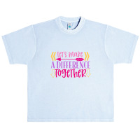 Let S Make A Difference Together Urban Heavy T-shirt | Artistshot