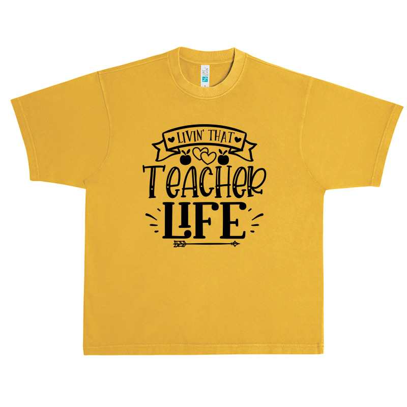 Livin That Teacher Life Urban Heavy T-shirt | Artistshot