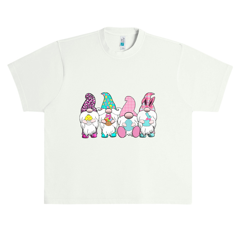 4 Easter Gnomes Pastel Spring Bunny Ears Gingham Rabbit Premium T Shir Urban Heavy T-shirt | Artistshot