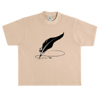 Feather Pen Urban Heavy T-shirt | Artistshot