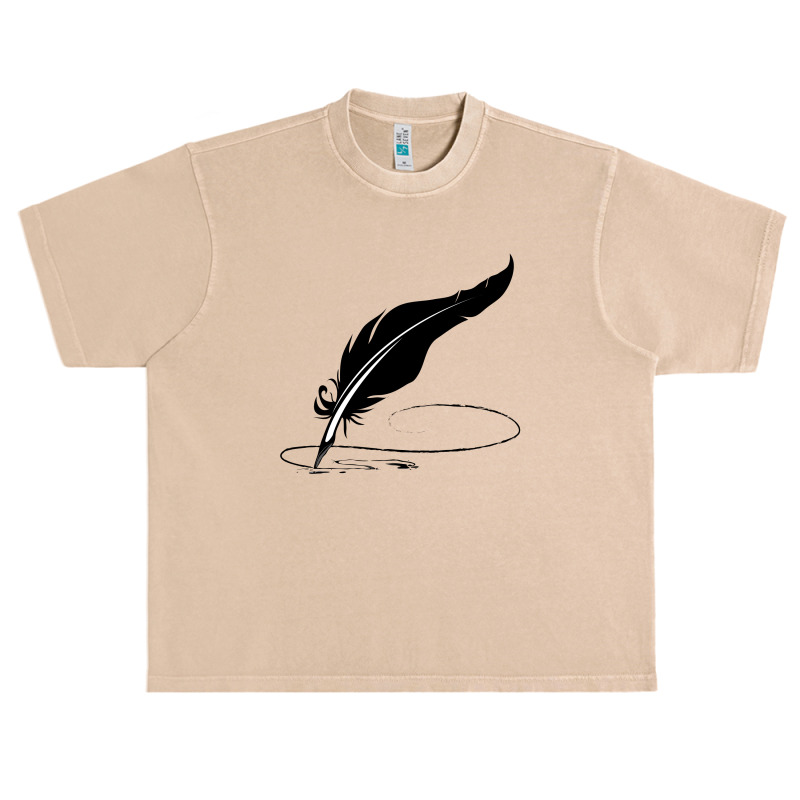 Feather Pen Urban Heavy T-shirt by Factory fashion | Artistshot