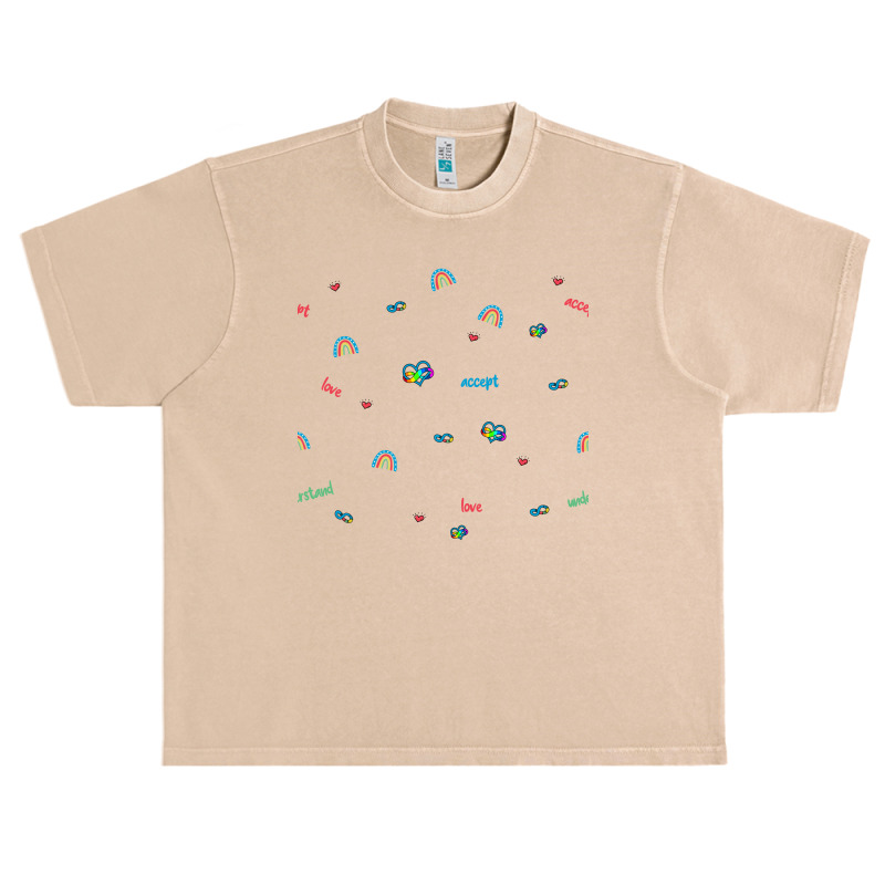 Autism Pattern Urban Heavy T-shirt | Artistshot