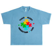 Teach Accept Understand Love Urban Heavy T-shirt | Artistshot