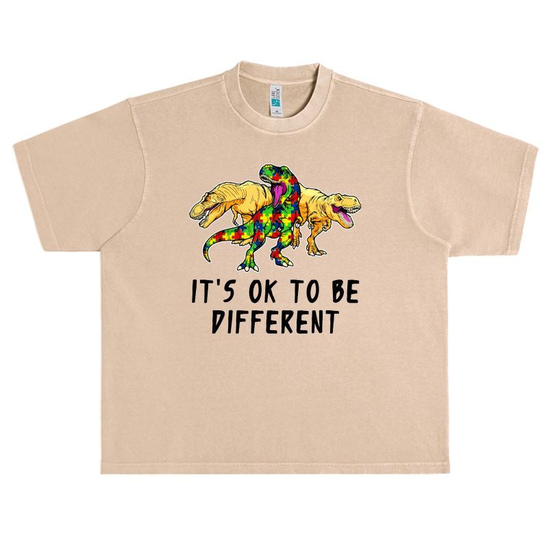 It's Ok To Be Different Dinosaur Urban Heavy T-shirt | Artistshot